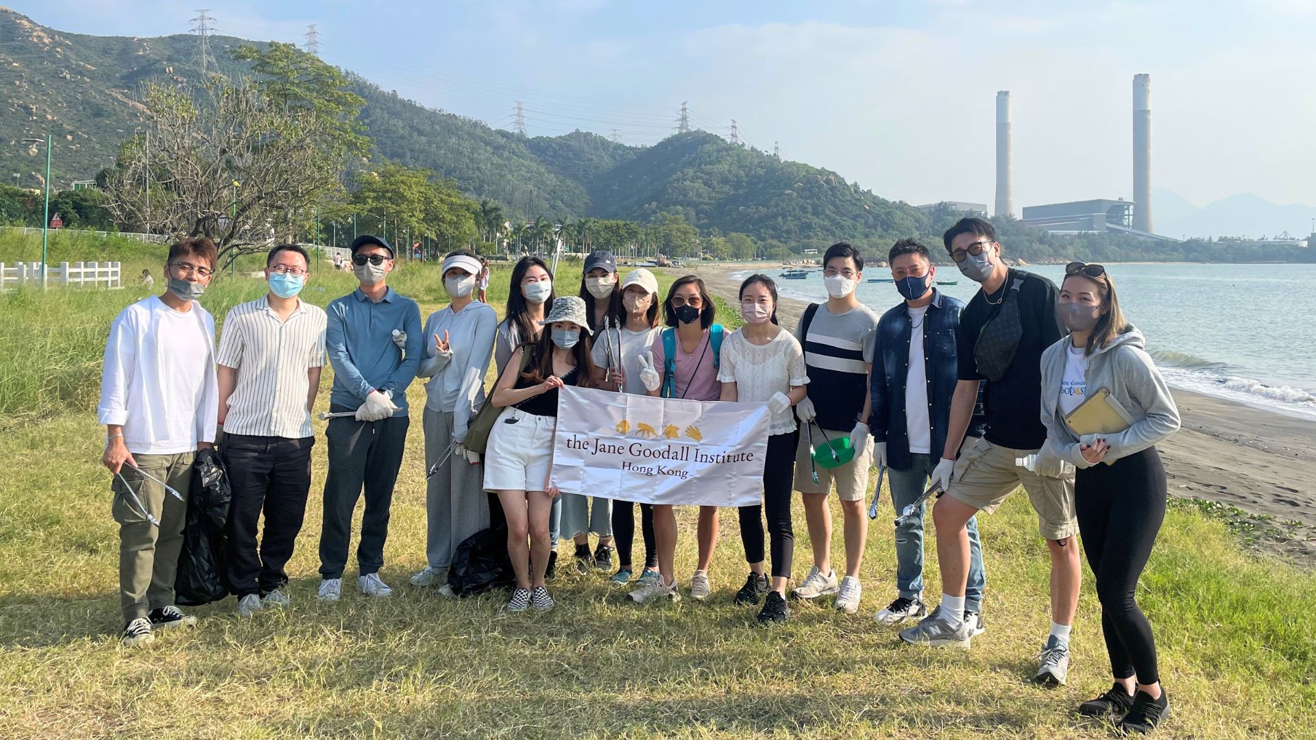 Lung Kwu Tan Beach Clean up with The Jane Goodall Institute.jpg
